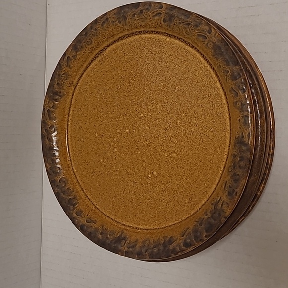 Set of 4 Vintage McCoy Canyon Stoneware Salad/Dessert Plates - Picture 16 of 16